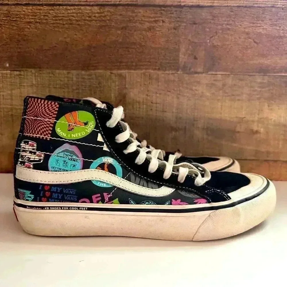 Vans Sk8-Hi 138 Decon V66 Black/Multi Unisex Sneaker Shoe